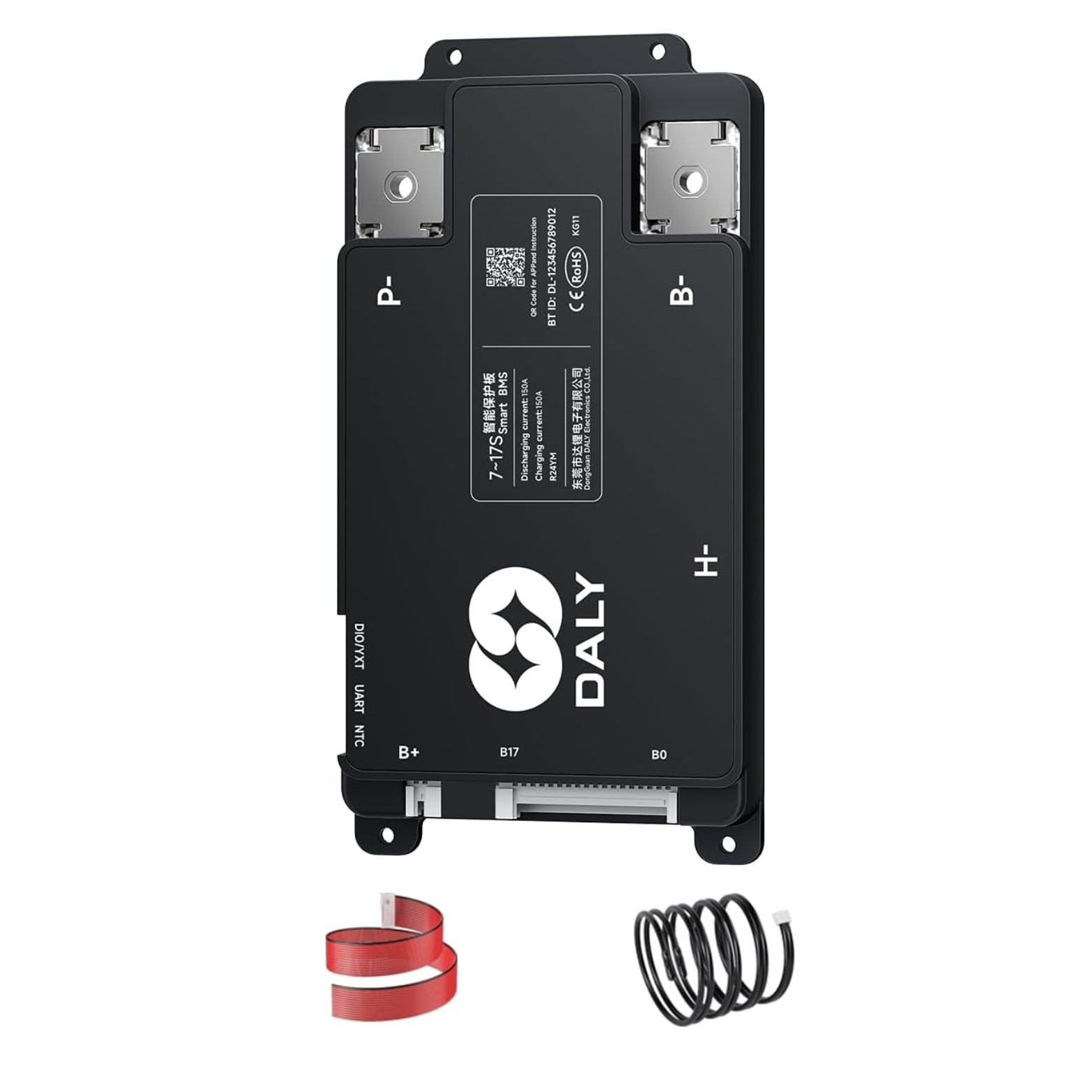 DALY BLACK SMART BMS 7-17S 150A